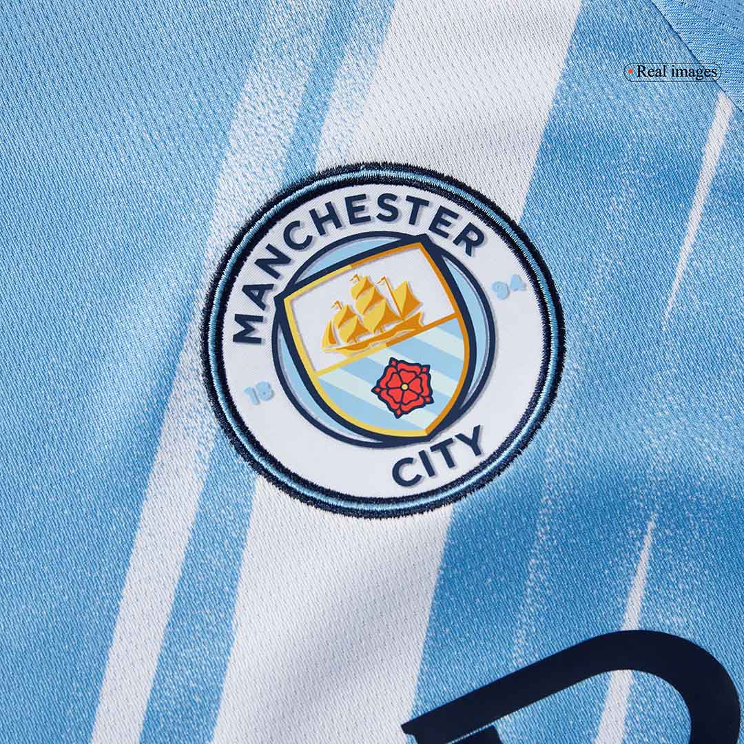 Manchester City hjemmetrøye med lange ermer 2025/26