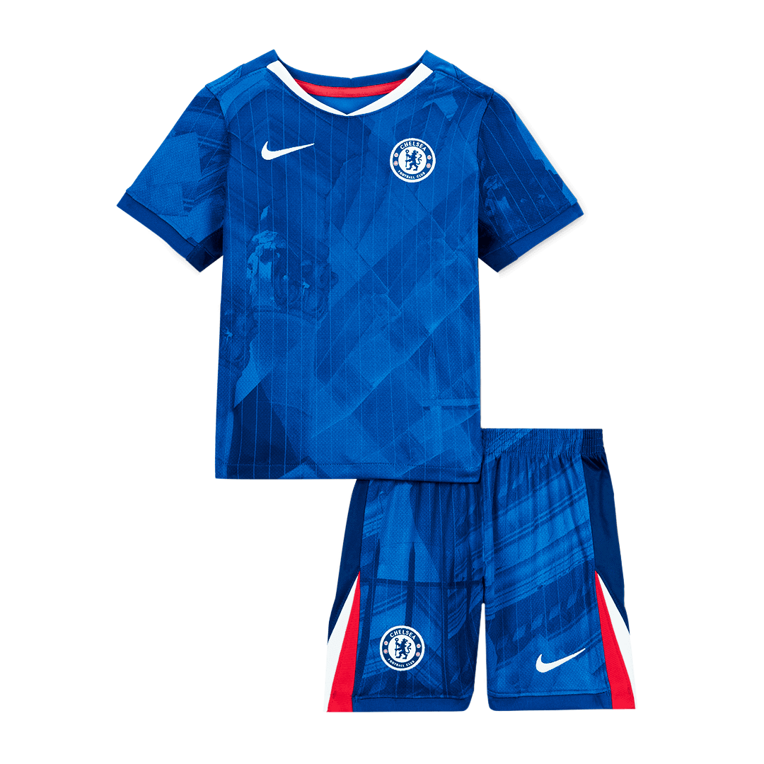 Tenue domicile enfant Chelsea - Maillot + Short 2025/26