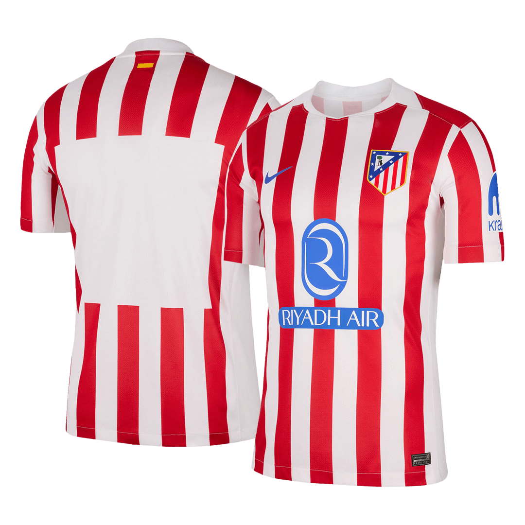 Maillot domicile de l'Atlético de Madrid 2025/26 Rouge et Blanc