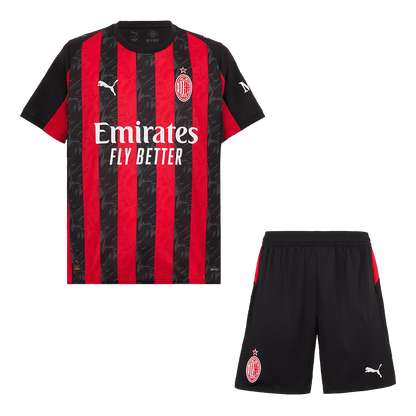 Εντός έδρας εμφάνιση AC Milan - Φανέλα+Σορτς 2025/26