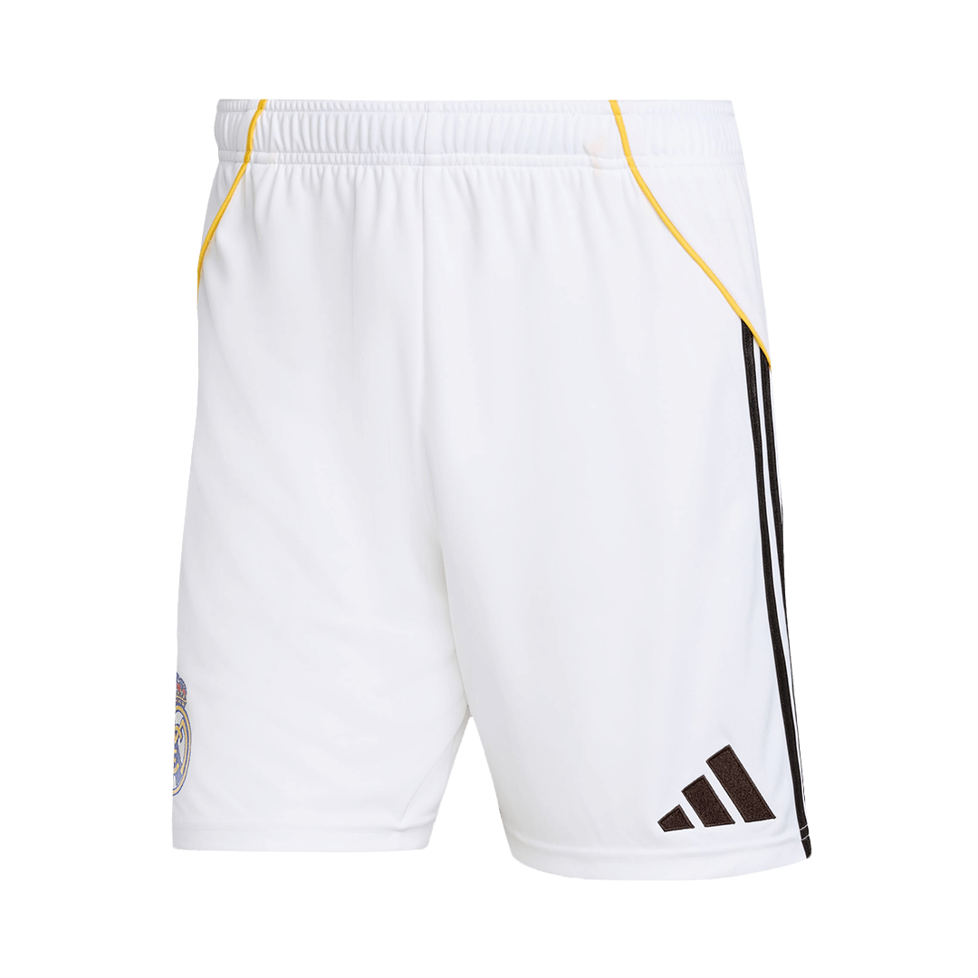 Real Madrid Heim-Fußballshorts 25/26 Weiß