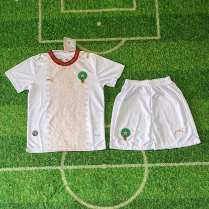 Marokko Kinder Uitshirt Voetbaltenue - Shirt+Short 2026