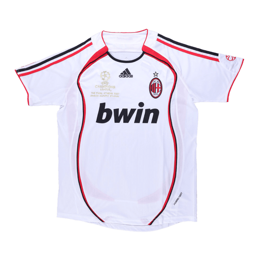 AC Milan 2006/07 Away Retro Soccer Jersey - UCL