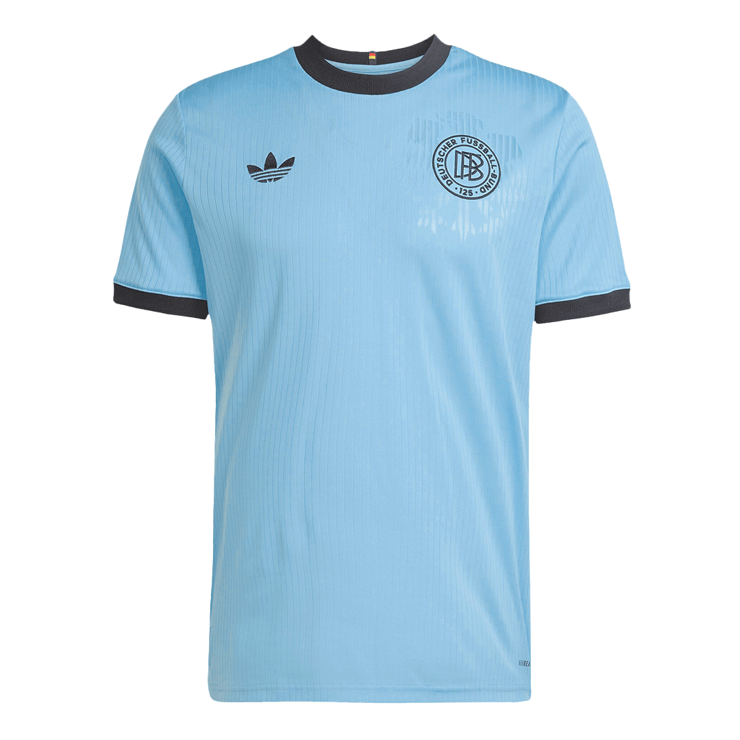 Deutschland 125 Jahre Jubiläum Torwart Trikot 2025 Blau