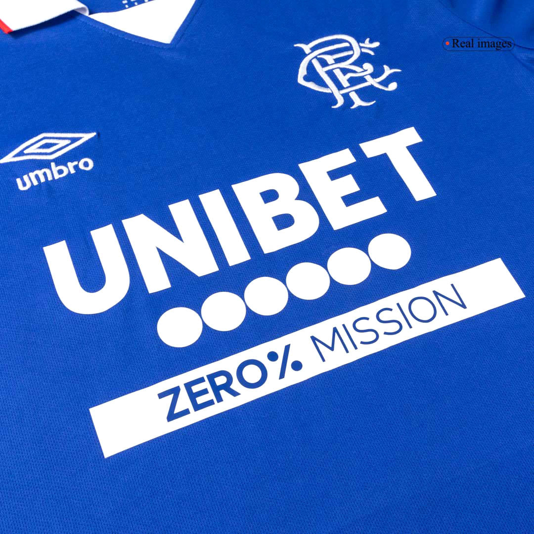 Maillot domicile des Glasgow Rangers 2025/26