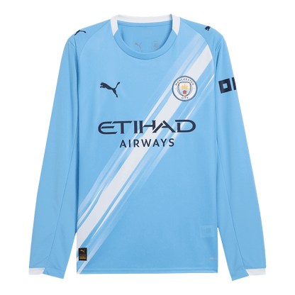 Manchester City hjemmetrøye med lange ermer 2025/26
