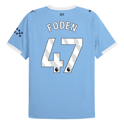 FODEN #47 Manchester City thuisshirt 2025/26 blauw