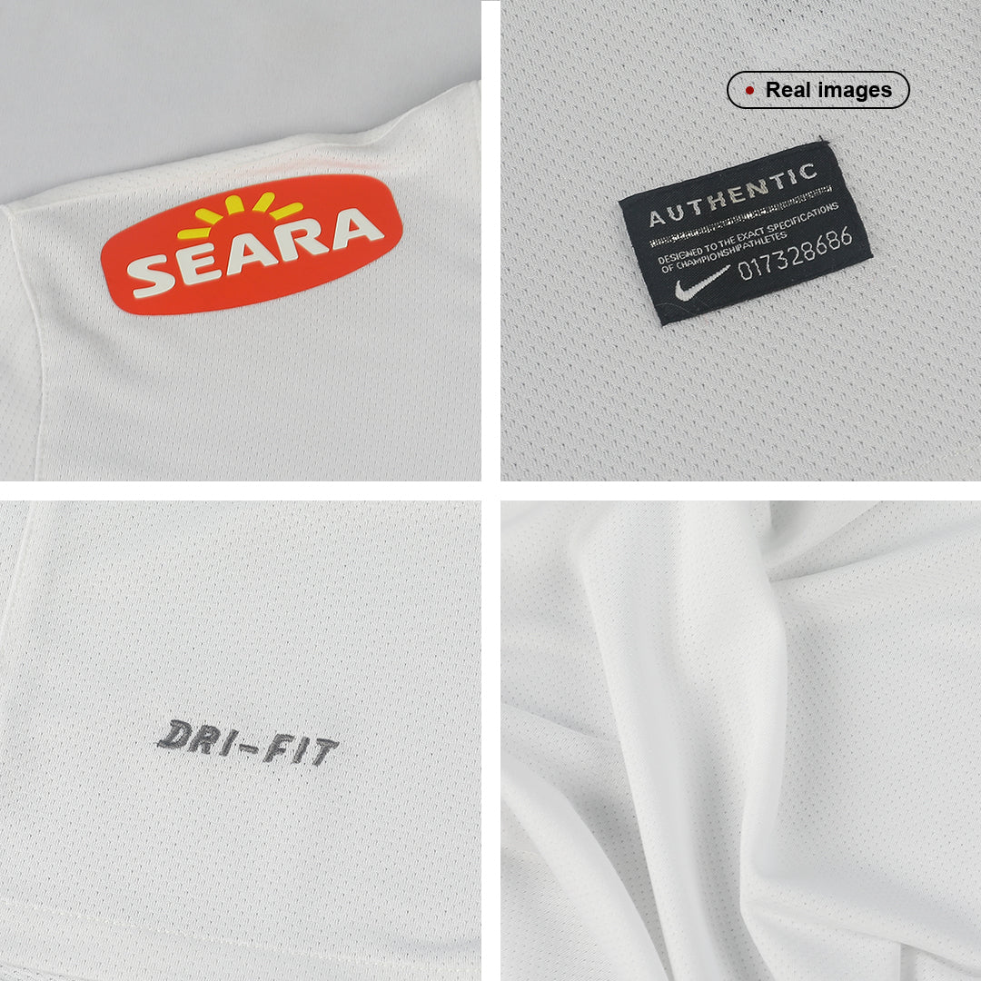 Maillot de football rétro domicile du Santos FC 2012