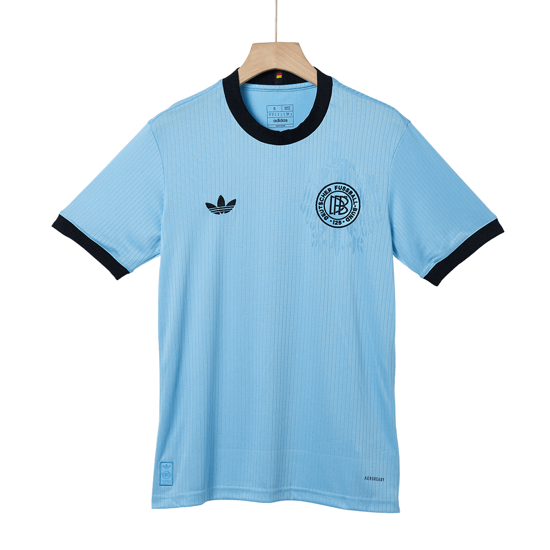 Deutschland 125 Jahre Jubiläum Torwart Trikot 2025 Blau