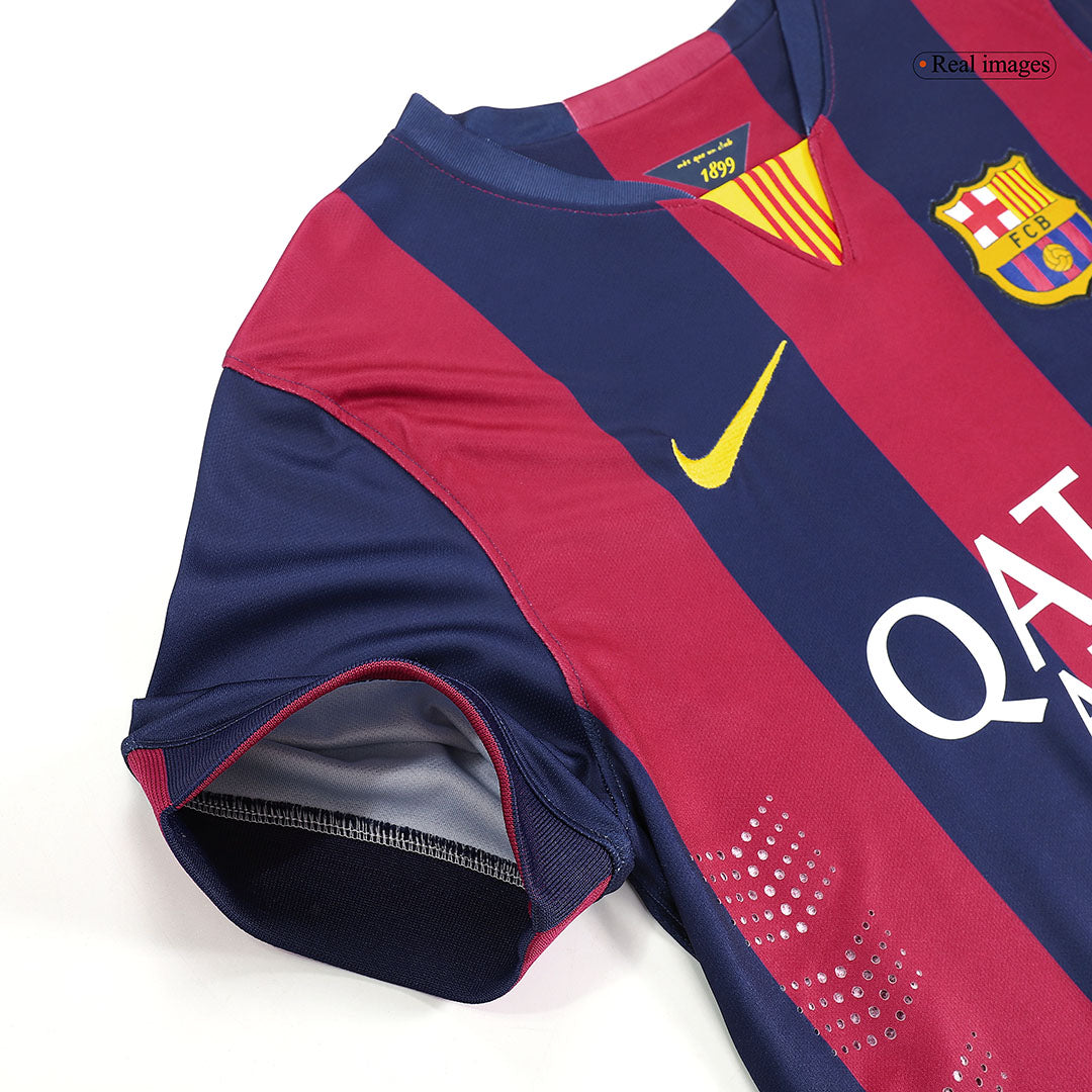 Barcelona NEYMAR JR #11 2014/15 Retro Home Soccer Jersey