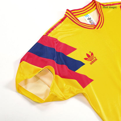 Colombia 1990 Hjemme Retro Fotballdrakt