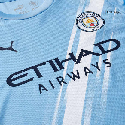 Manchester City hjemmetrøye med lange ermer 2025/26