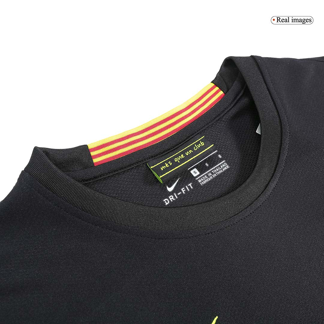 Messi #10 Barcelona 2013/14 Retro Tercera Camiseta de Fútbol de Visitante