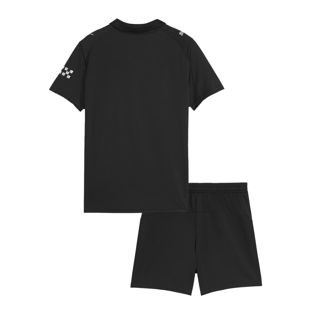マンチェスター・シティ キッズ アウェイユニフォームキット - シャツ+パンツ 2025/26