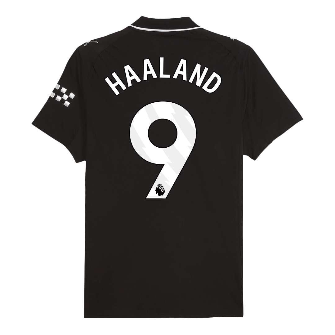 Φανέλα HAALAND #9 Manchester City Away Player Version 2025/26