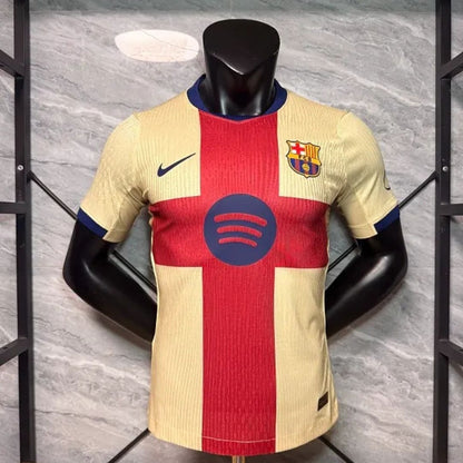 Blaugrana Fourth Away Player Version Soccer Jersey 2026/27