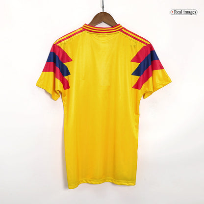 Colombia 1990 Hjemme Retro Fotballdrakt