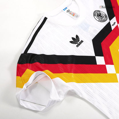 Maillot de football rétro domicile Allemagne 1990