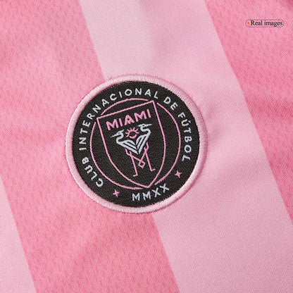 Inter Miami CF Kid's Home Soccer Jersey Kit (Jersey+Shorts) 2025 Pink
