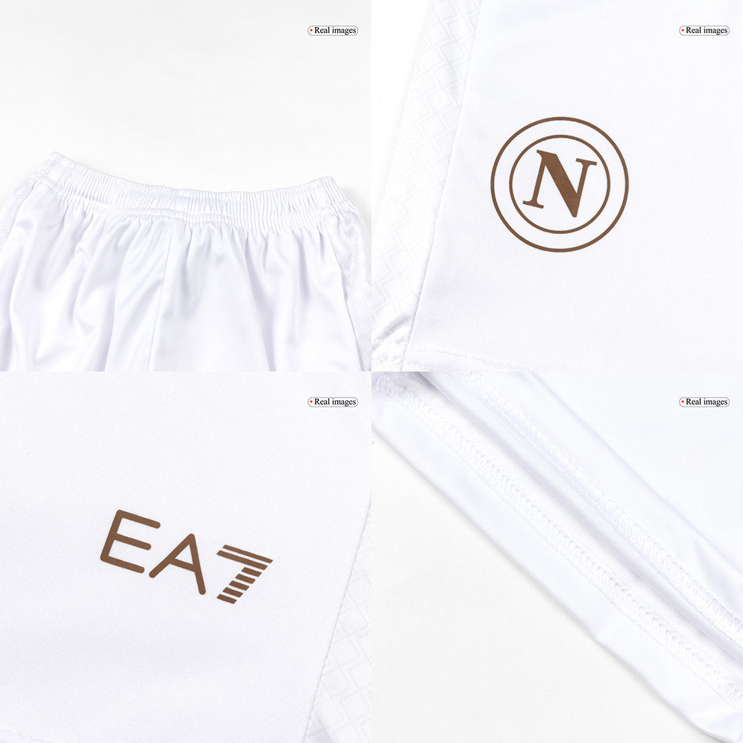 Napoli bortesett for barn - Trøye+shorts 2025/26