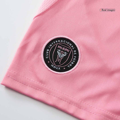 Inter Miami CF Kid's Home Soccer Jersey Kit (Jersey+Shorts) 2025 Pink
