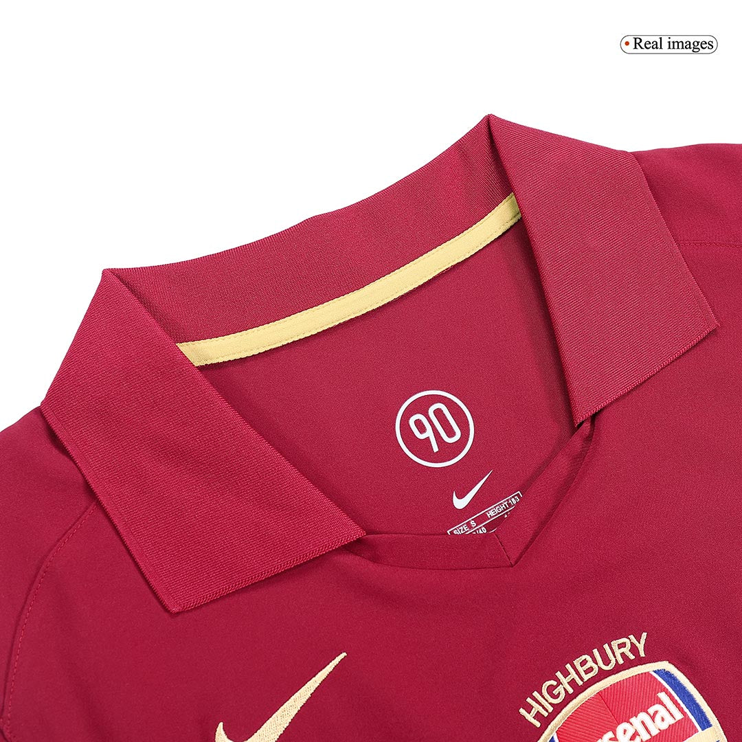 Arsenal 2005/06 retro hjemmedrakt i fotball