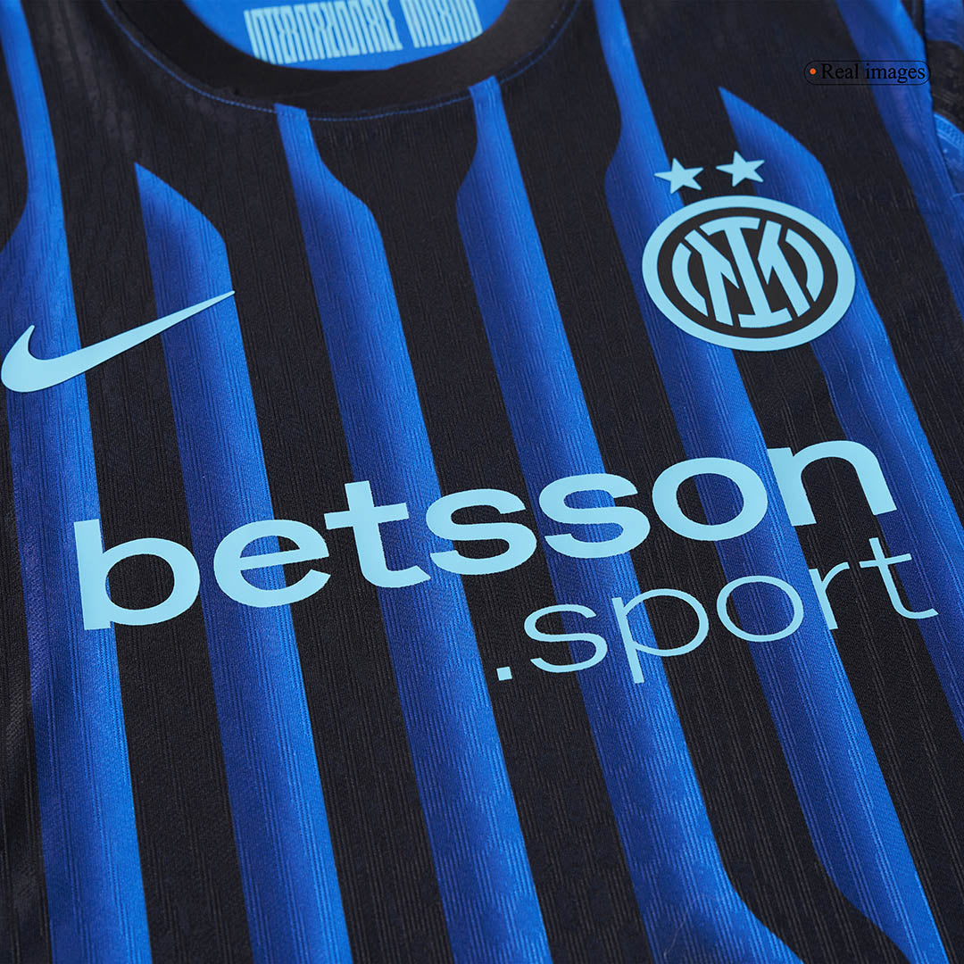 Camiseta de fútbol del Inter de Milán, versión jugador local, temporada 2025/26