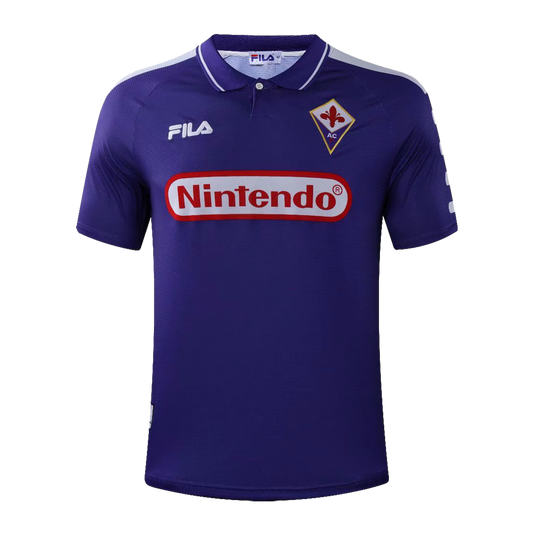 Ρετρό φανέλα ποδοσφαίρου Fiorentina 1998/99 εντός έδρας