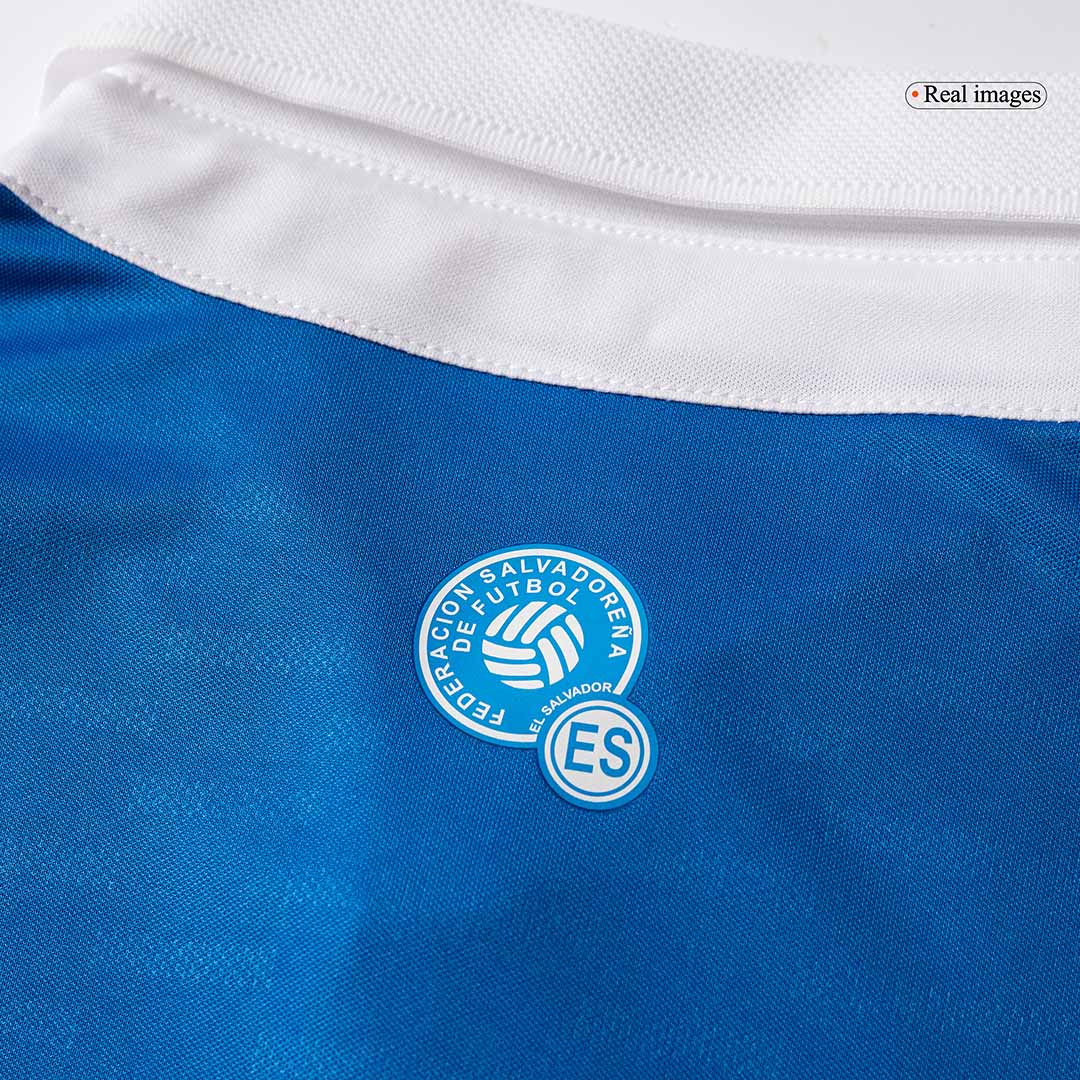 El Salvador Home Soccer Jersey 2025 Blue