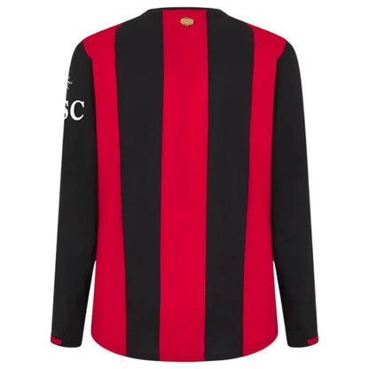 AC Milan Home Long Sleeve Soccer Jersey 2026/27