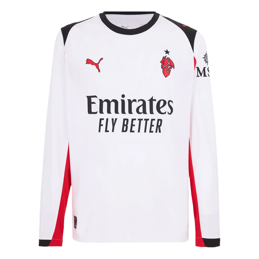AC Mailand Auswärts Langarm-Fußballtrikot 2025/26