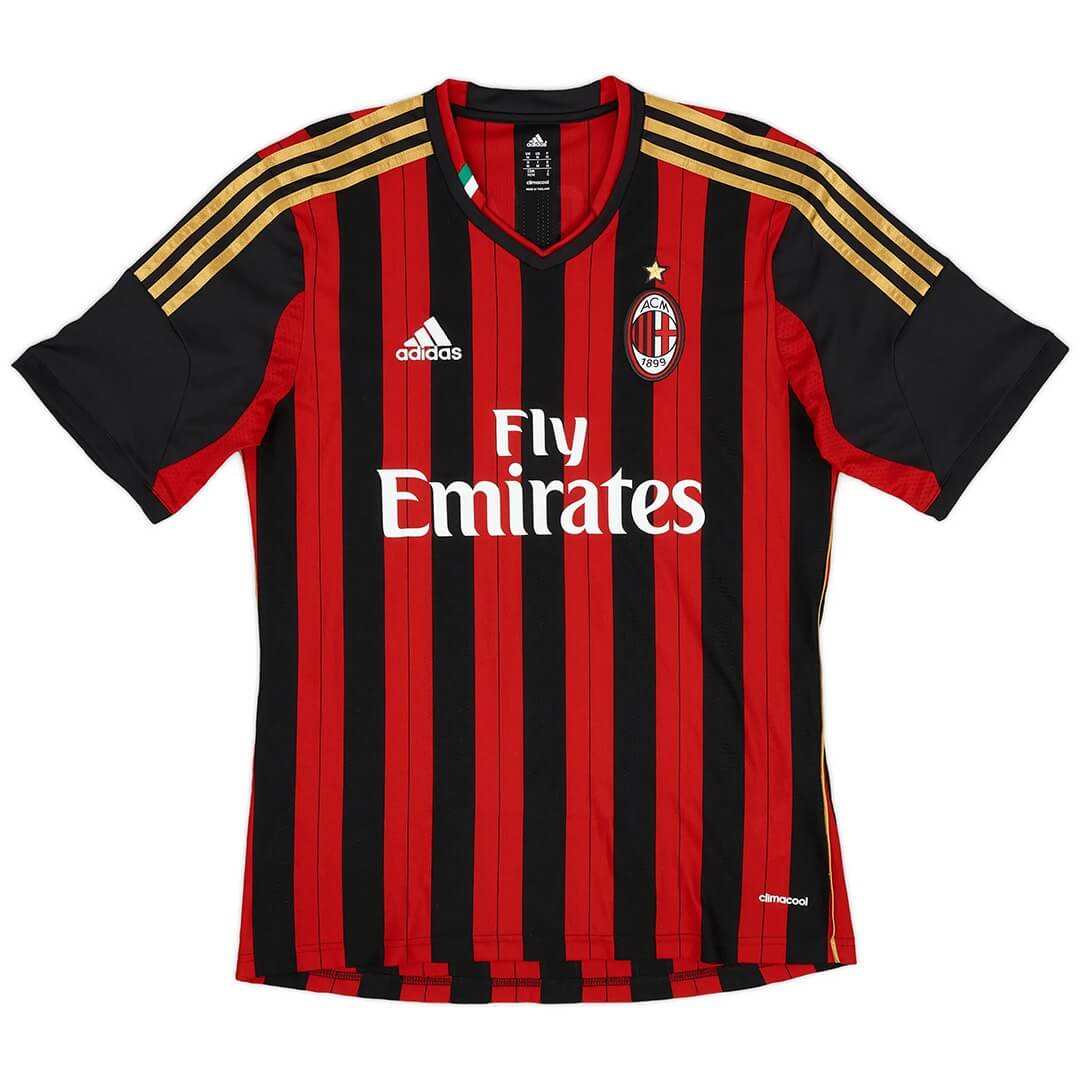 AC Milan 2013/14 Heim Retro-Fußballtrikot