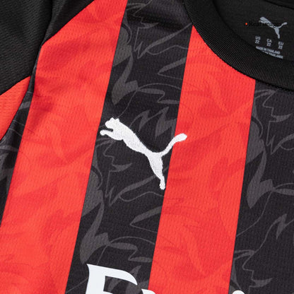 Tenue domicile enfant AC Milan - Maillot + Short 2025/26