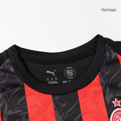 Tenue domicile enfant AC Milan - Maillot + Short 2025/26