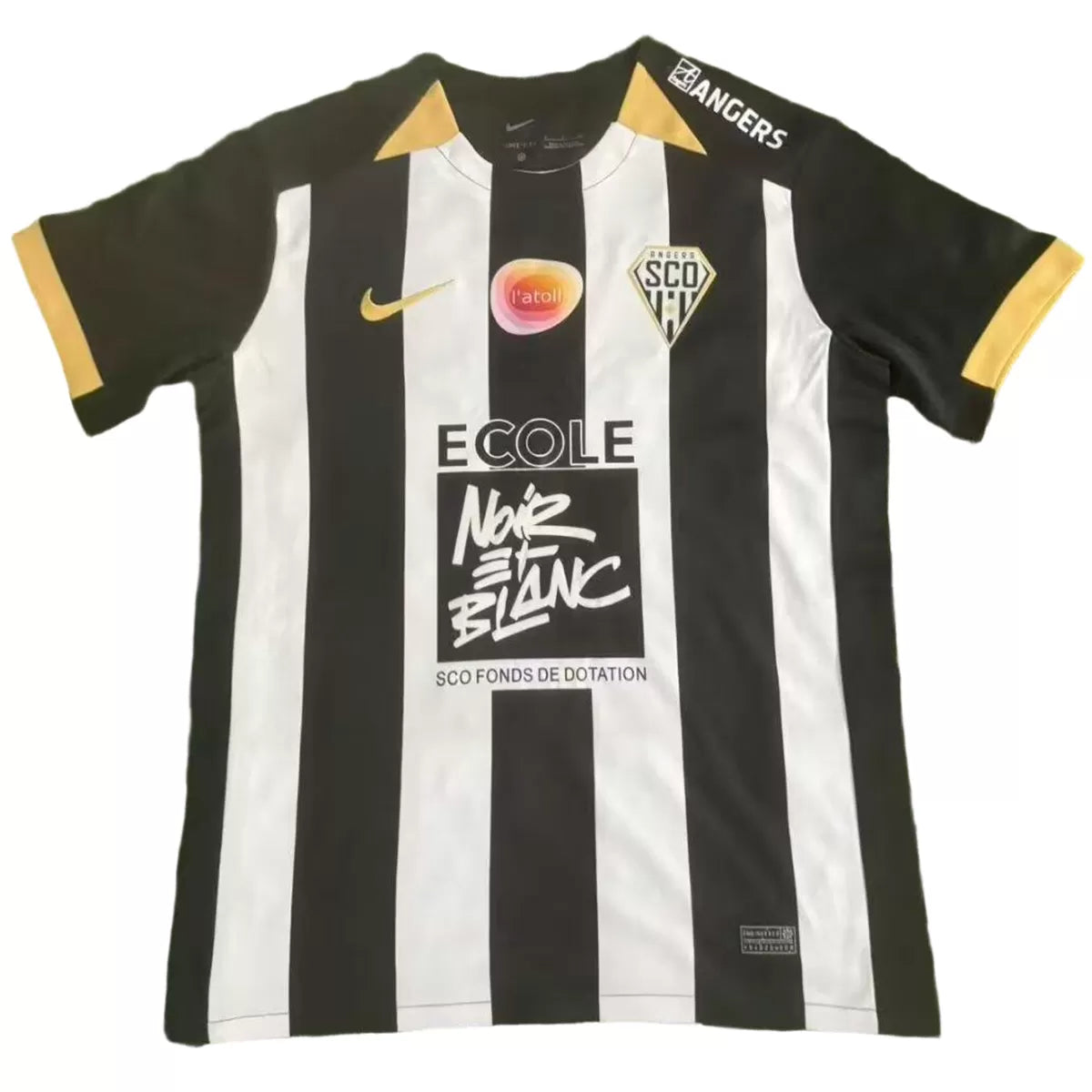 Maillot domicile de l'équipe nationale de football d'Angers (SCO) 2025/26