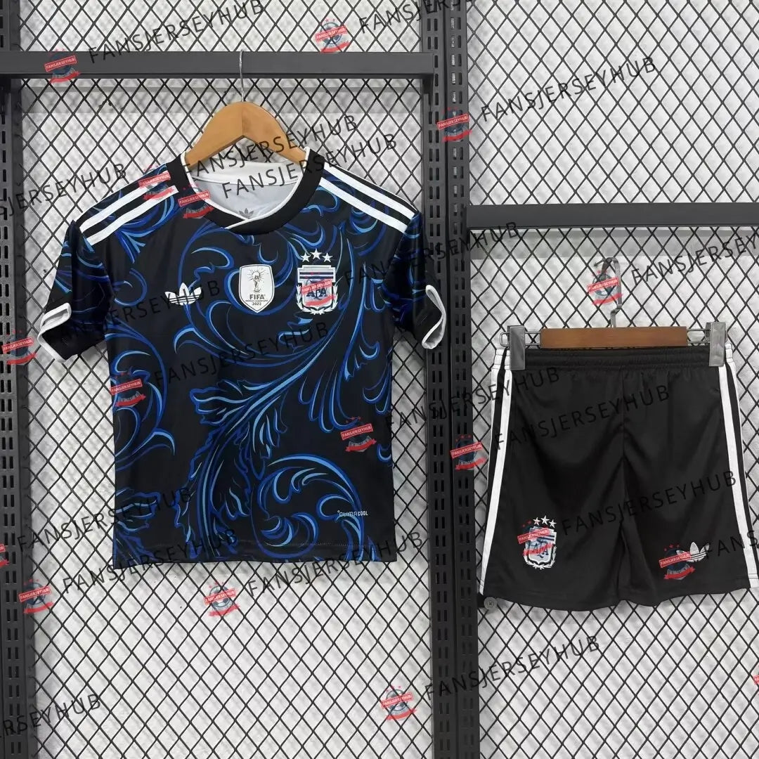 Kit de fútbol Messi #10 La Albiceleste (camiseta + pantalones cortos) Mundial 2026
