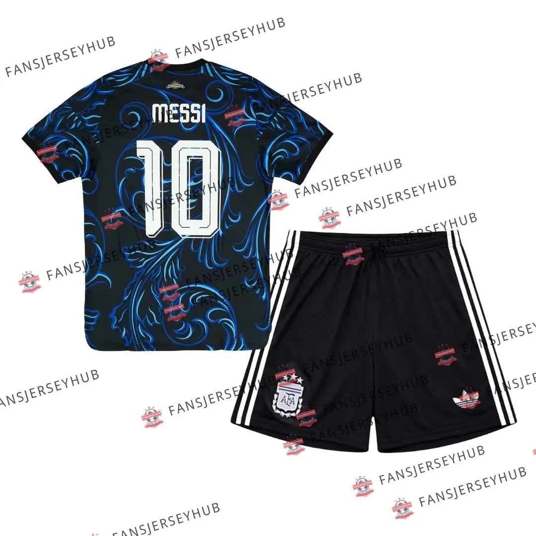 Kit de fútbol Messi #10 La Albiceleste (camiseta + pantalones cortos) Mundial 2026