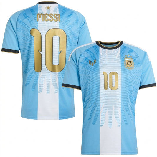MESSI #10 La Albiceleste Special Player Version-shirt WK 2026 Blauw