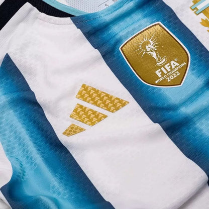 E. FERNÁNDEZ #24 Argentinië Spelersversie Thuisshirt WK 2026