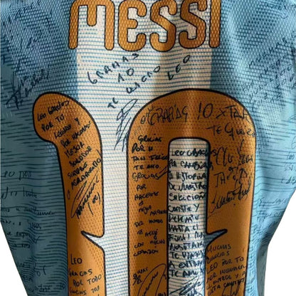 Signert MESSI #10 Argentina X Messi Player Version-drakt 2026