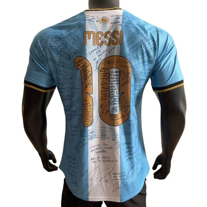 Signert MESSI #10 Argentina X Messi Player Version-drakt 2026