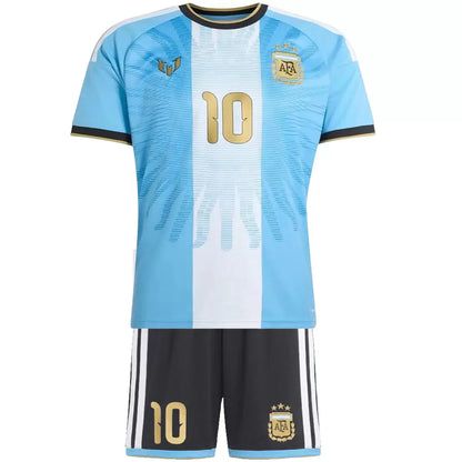 Messi #10 Argentina x Messi hjemmedrakt for barn - Trøye + shorts 2026