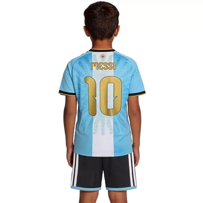 Messi #10 Argentina x Messi hjemmedrakt for barn - Trøye + shorts 2026