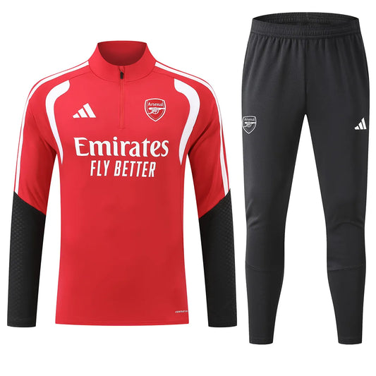 Φόρμα προπόνησης Arsenal 1/4 Zip 2026/27 Κόκκινη