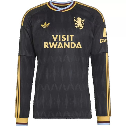 Aston Villa Away Long Sleeve Soccer Jersey 2026/27