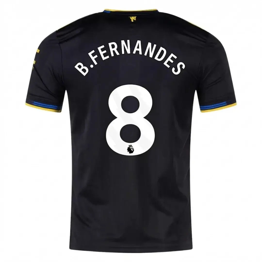 B.FERNANDES #8 Manchester United 2025/26 tredjedrakt, spillerversjon