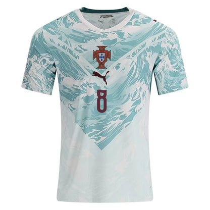 B.FERNANDES #8 Portugal Away Soccer Jersey 2026 World Cup
