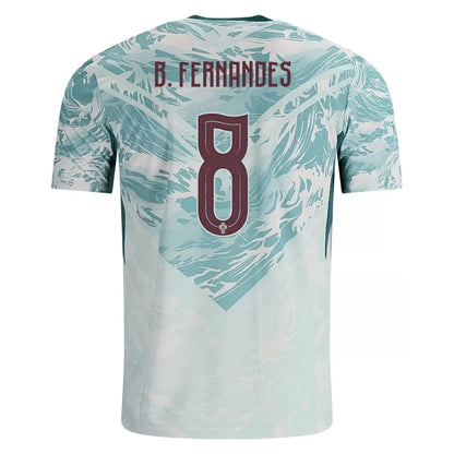 B.FERNANDES #8 Portugal Away Soccer Jersey 2026 World Cup