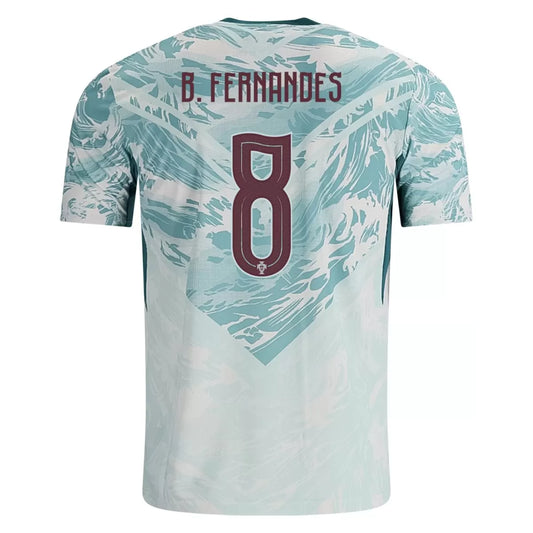 B. FERNANDES #8 Portugal Auswärtstrikot Fußball-Weltmeisterschaft 2026