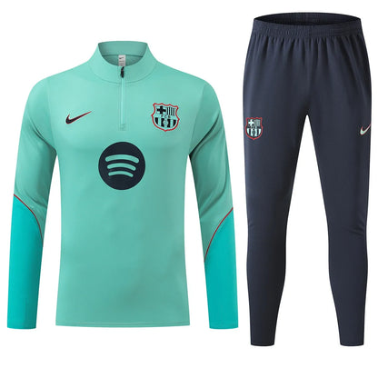 Φόρμα προπόνησης Barcelona 1/4 Zip 2026/27 Πράσινη